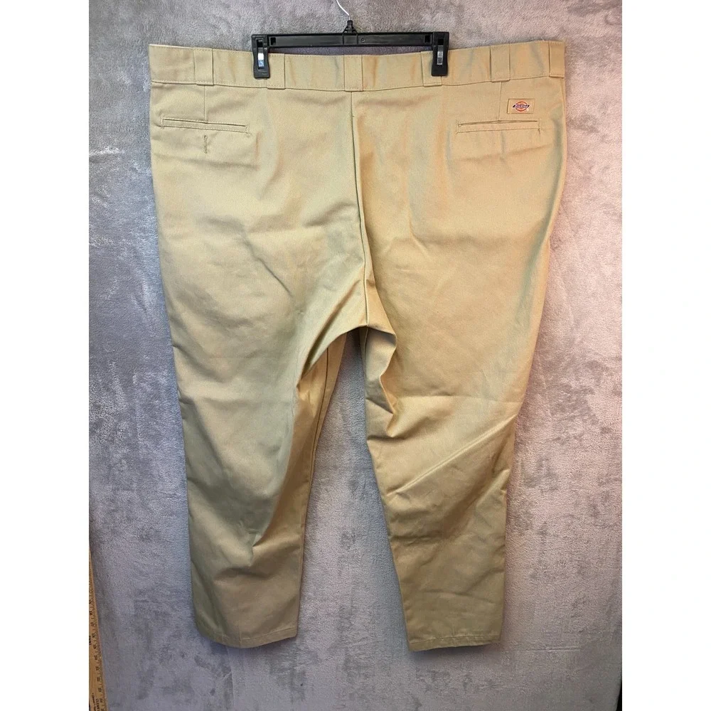 Dickies Men's 874 Original Fit Work Pants 52x32 Khaki Big & Tall